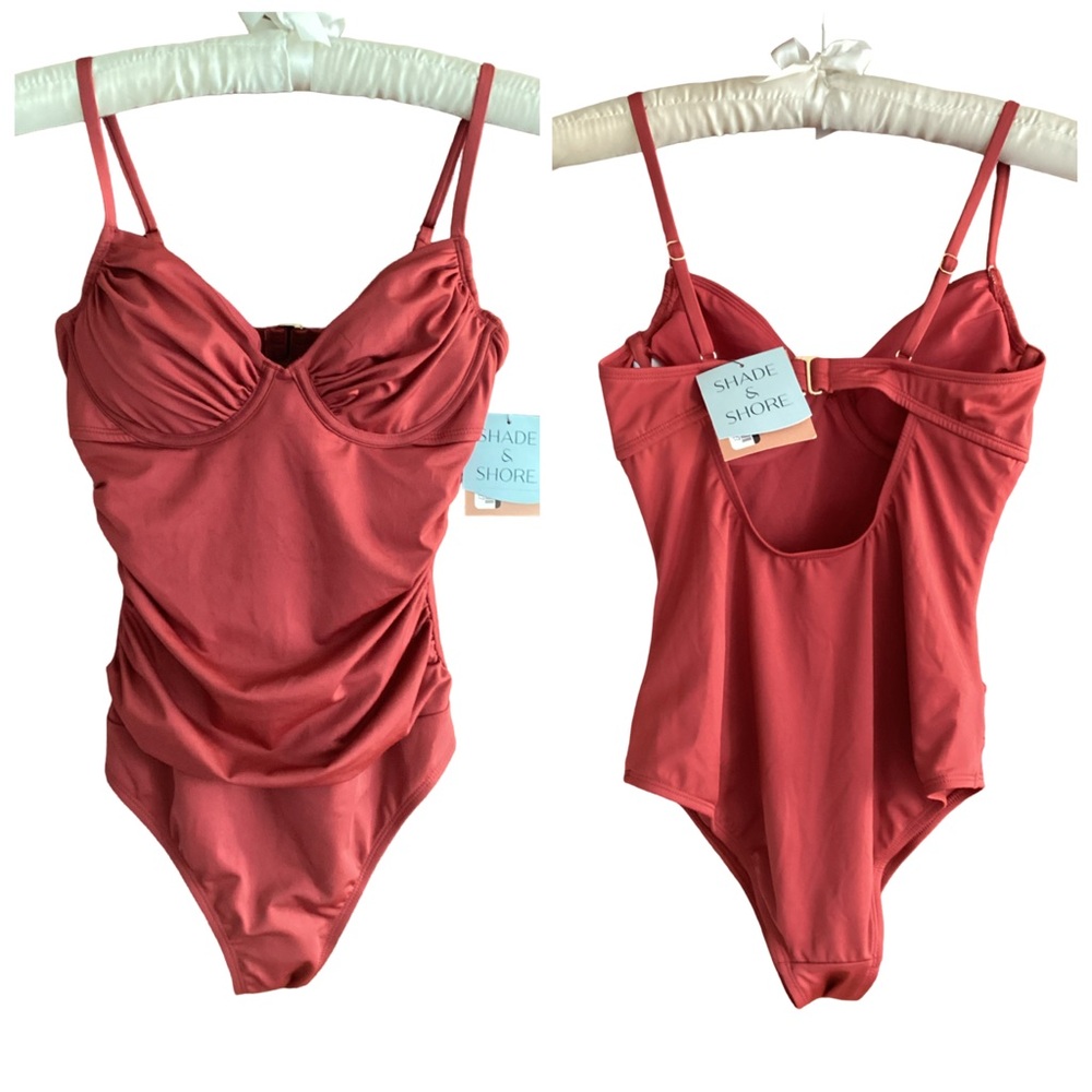 🪻 NWT Shade & Shore One-Piece Swimsuit Size XS